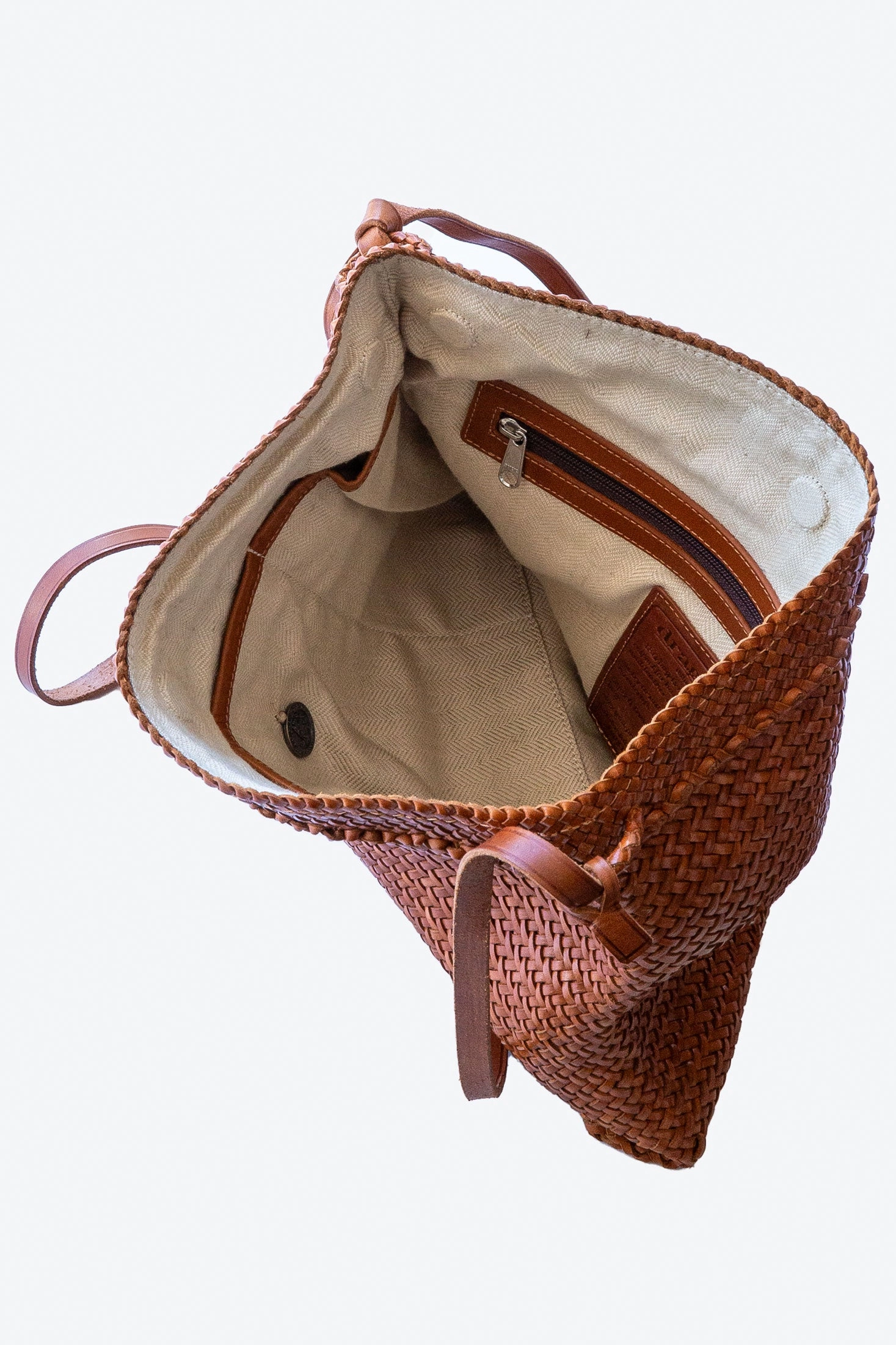 Woven Satchel