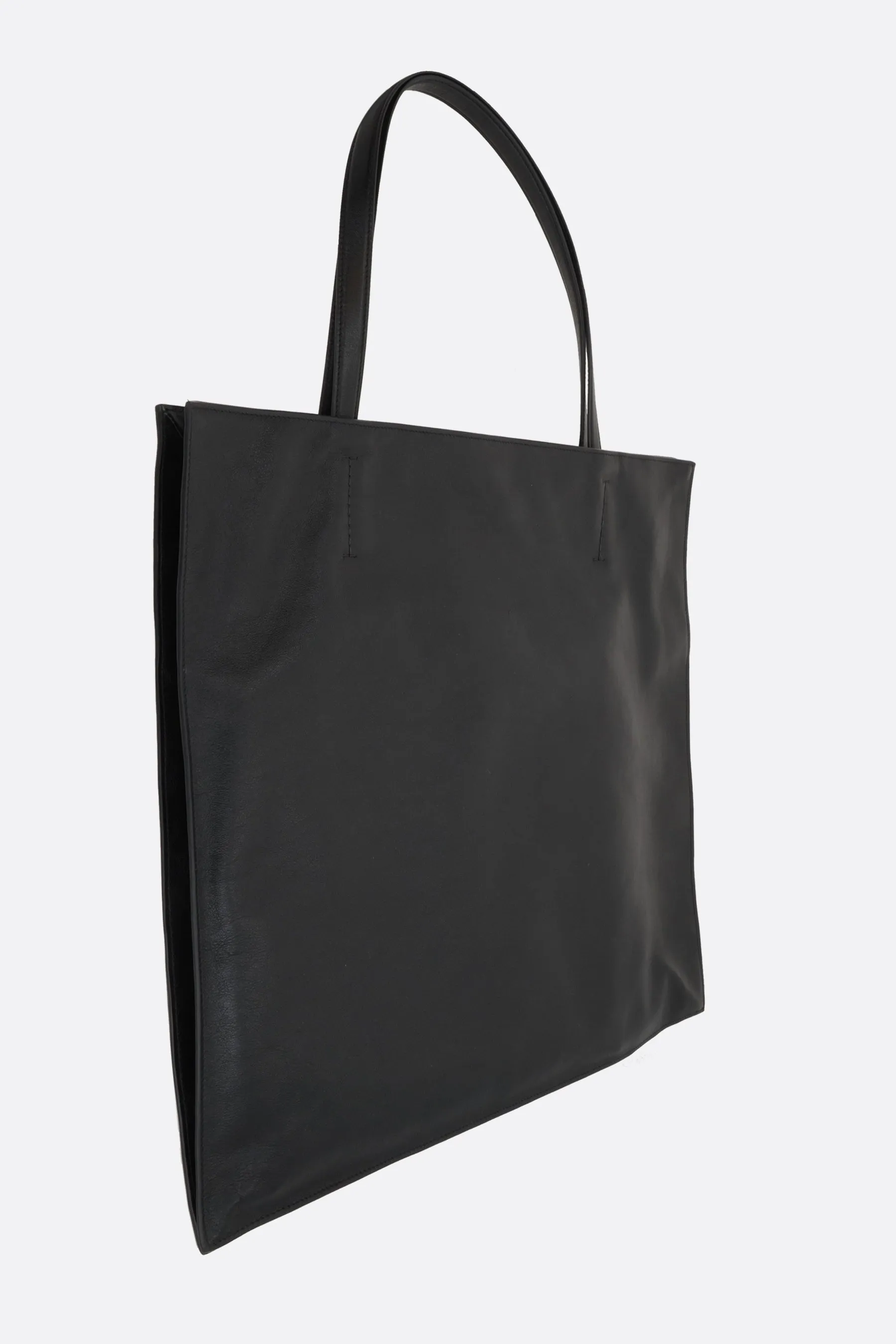 Yumi tote in smooth leather