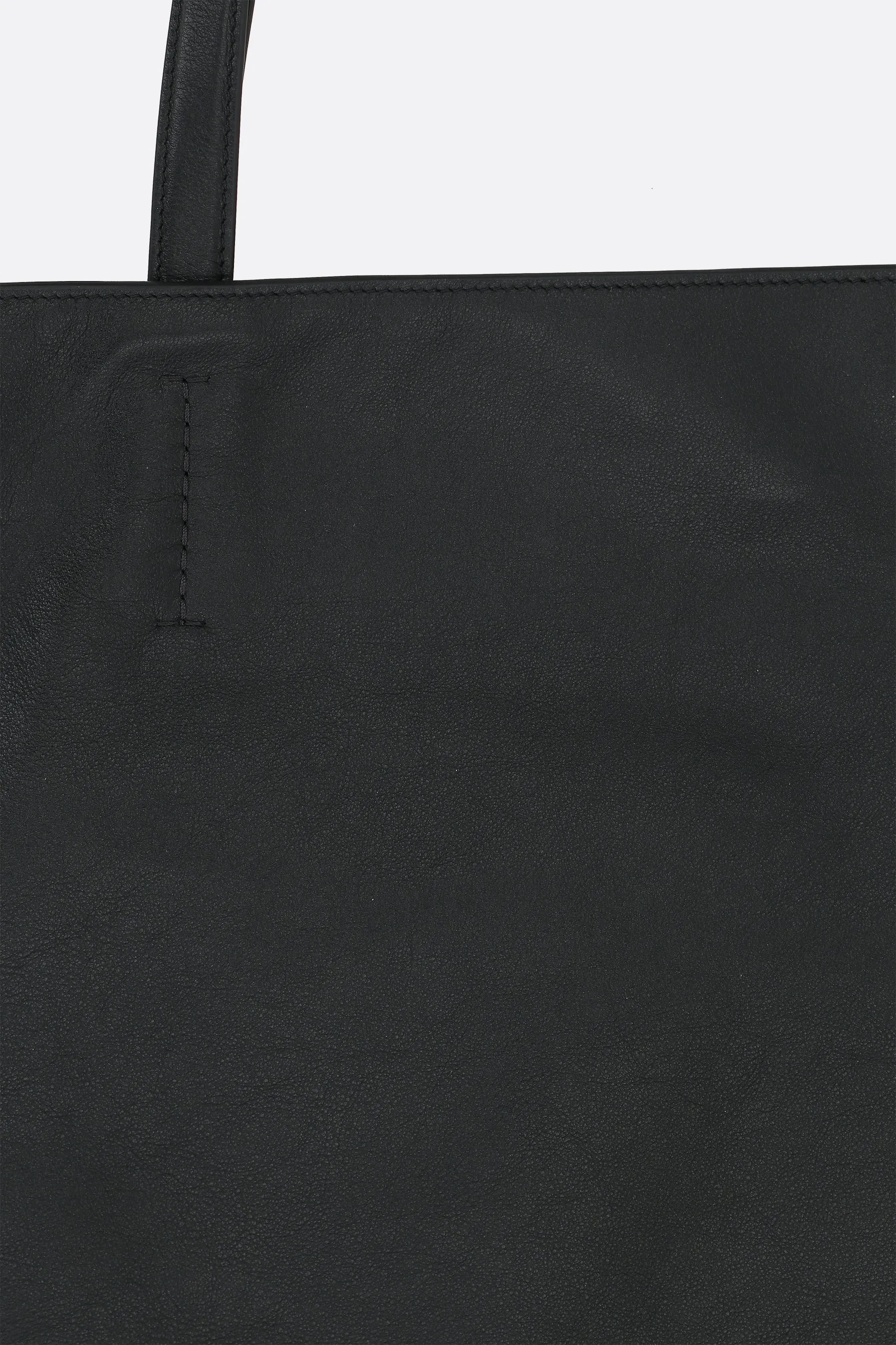 Yumi tote in smooth leather